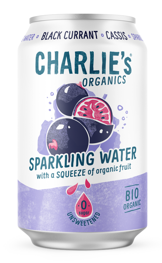 Charlies Organics Black Currant | Tray 12x330ml