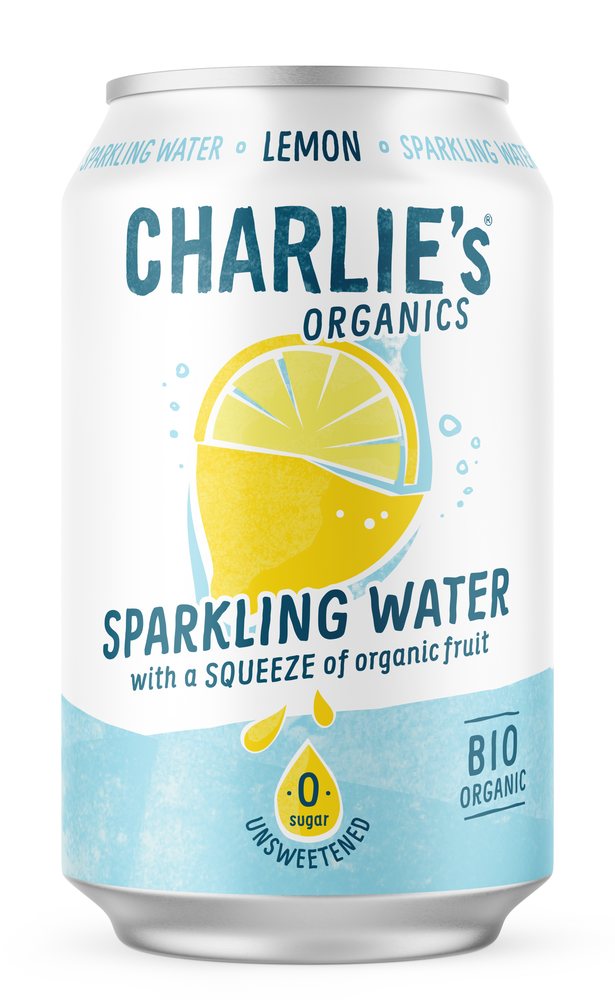 Charlies Organics Lemon | Tray 12x330ml